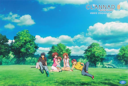 Clannad - anime, experiences, love, wall