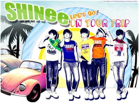 shinee - band, korean, shinee