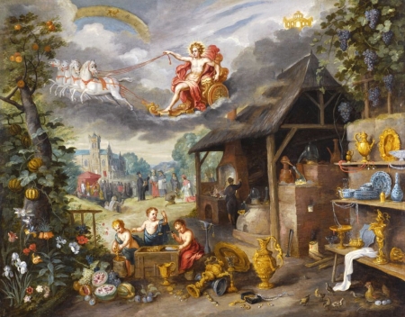 Allegory of war and peace