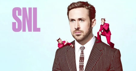 Ryan Gosling - actor, funny, man, pink, ryan gosling, snl