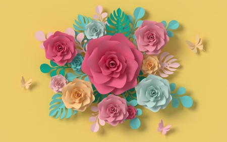 Flowers - 3D and CG & Abstract Background Wallpapers on ...