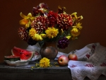 Still life with flowers