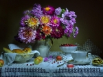 Still life with flowers