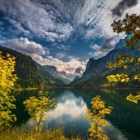 Lake Gosausee in Austria