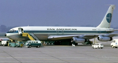 Boeing 707 belonging to PAN AM - Pan Am, Boeing, Aviation, Aircraft, Airlines