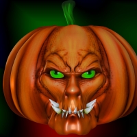 Halloween Pumpkin Face