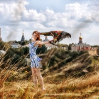 Yana Arbenina Enjoy a Breezy Fall Day