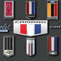 Chevrolet Camaro badges Logo