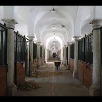 Inside of The Stables in Austria