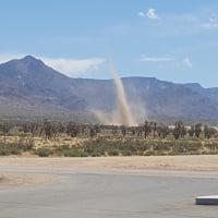 Dust Devil, Near Las Vegas, Nevada