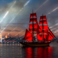 Tall Ship in St. Petersburg