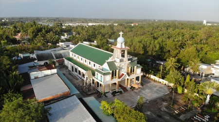 Nhà thá» Long Má»¹ - hau giang, huynhhieutravel, long my, long my church, long my thon, mientaycogi, nha tho long my