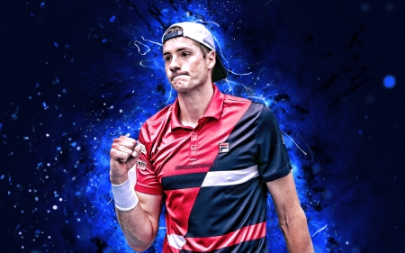 John Isner - american, atp, john isner, tennis, isner