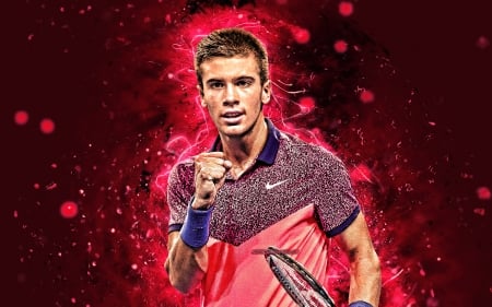 Borna Ćorić - borna, borna coric, coric, sport, atp, tennis, croatian