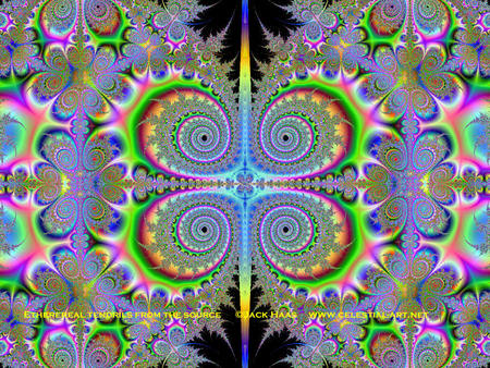 wallpaper psychedelic art etheral tendrils  source jack haas.jpg - hippie, colors, psychedelic