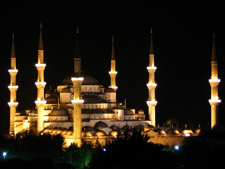 	Sultanahmet Mosque Istanbul Turkey - istanbul, turkey, mosque, sultanahmet