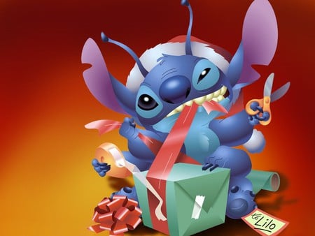 stitch - navidad, stitch