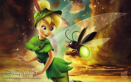 Tinkerbell - abstract, tinkerbell, fantasy