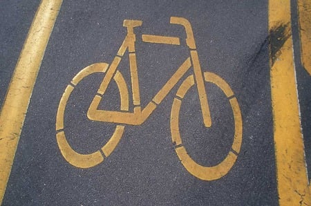 Bike Lane - street, lane, bike