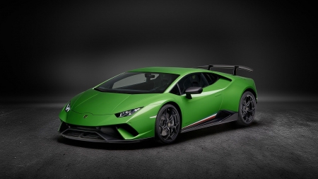 Lamborghini Huracan - vehicles, Lamborghini, cars, Lamborghini Huracan, green cars