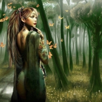 Forest Fantasy Girl