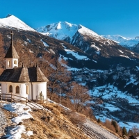 Church in the Alps