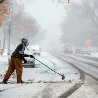 Snow Snow Snow By Detroit MI