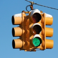 Shivering Traffic Light