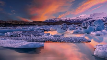 Jokulsarion Lagoon,Iceland