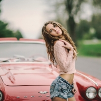 Cowgirls Corvette