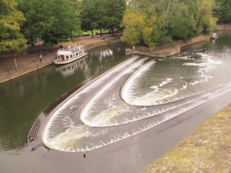 The Weir - avon, bath, rivers, somerset, uk, weirs