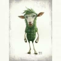 Green sheep