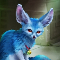 Blue fox