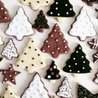 Gingerbread Tree Cookies