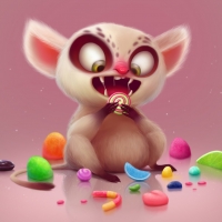 Candy monster