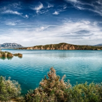 Lake Malaga,Spain