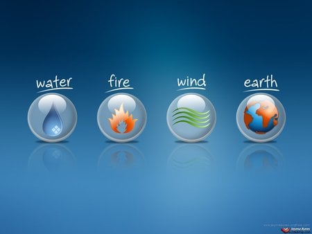 Water, Fire, Wind and Earth - technology, other