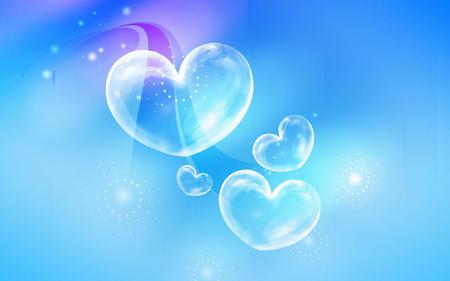 crystal clear hearts 192x1200.jpg - crystal, love, hearts