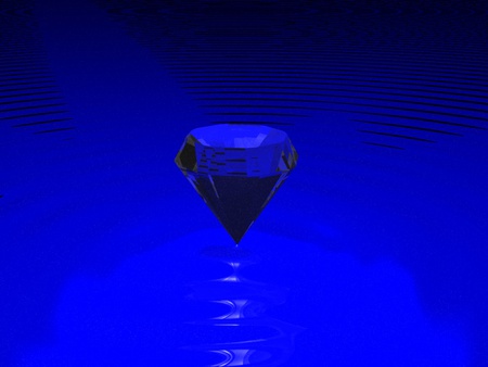 diamond,jpg - rock, diamond, blue, neon