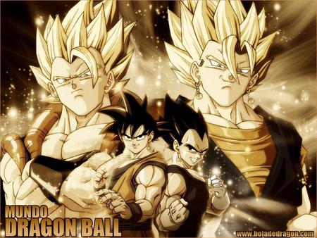 Goku Vrs Vegeta - battles, wall, anime, power