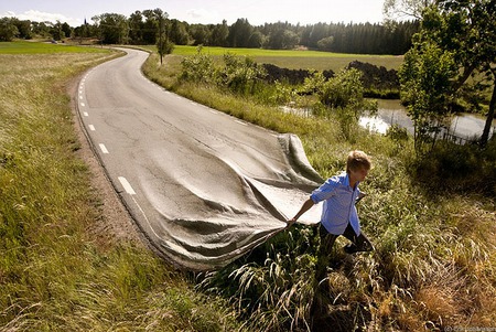 But There Is Also a Lot of Hard Work Involved... - roads, abstract, fantasy, country