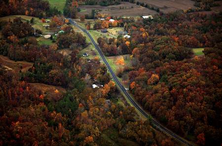 Rolling Hills Of Color - nature, autumn