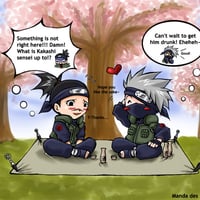 Kakashi being Kakashi. =P