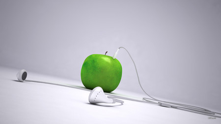 apple music - abstract, 3d and cg