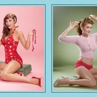 Retro Sexy Models