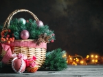 Christmas basket