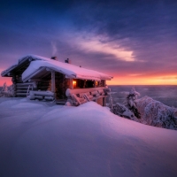 Winter evening