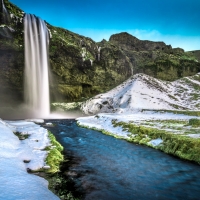 Winter Waterfall