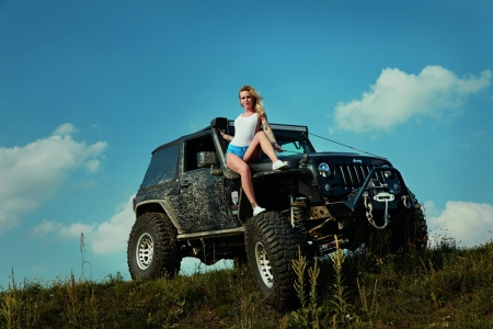 September - Jeep, Tattoos, Outdoors, Model