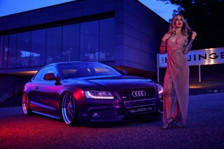 December - Dress, Audi, Outdoors, Model